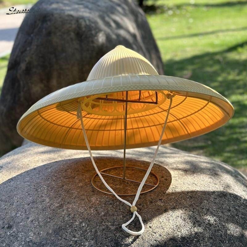Large Brim Straw Sun Protectio - Fishing Hat ulasan dan harga