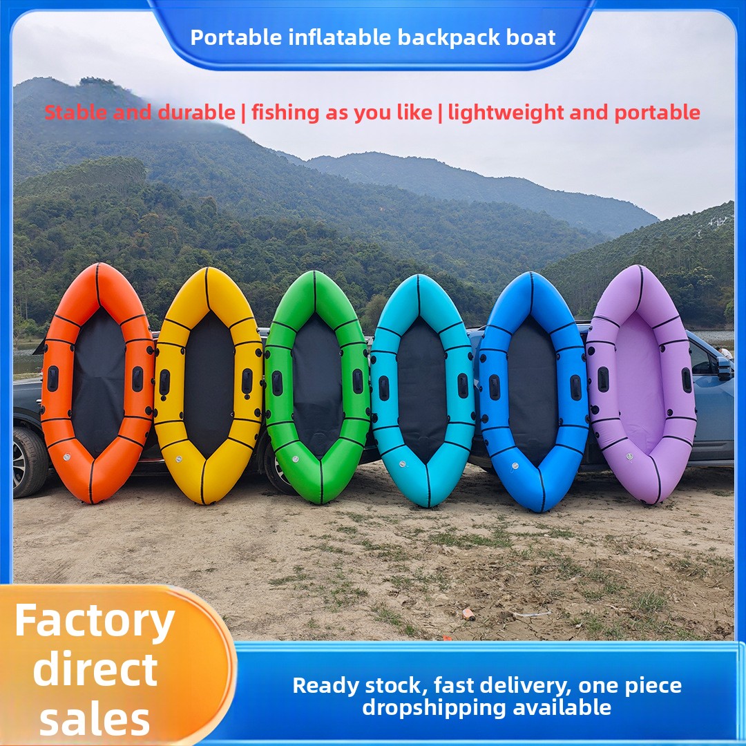Inflatable Backpack Boat Singl - Fishing Backpack ulasan dan harga