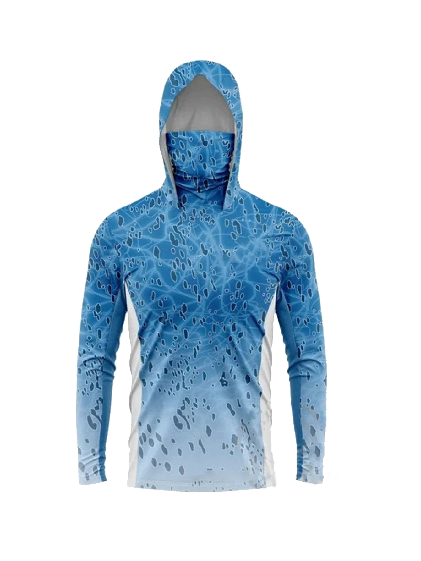 Men Long Sleeve Fishing Hoodie - Fishing Hoodie ulasan dan harga